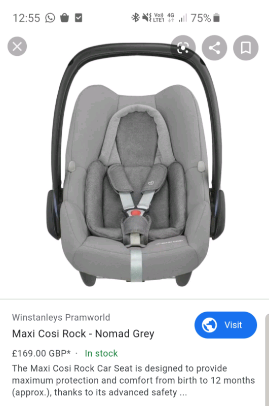 gumtree maxi cosi